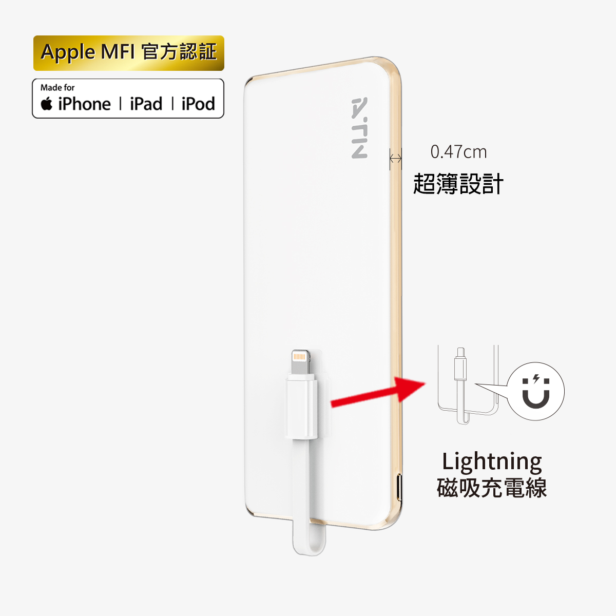 ATN 移动电源6000毫安