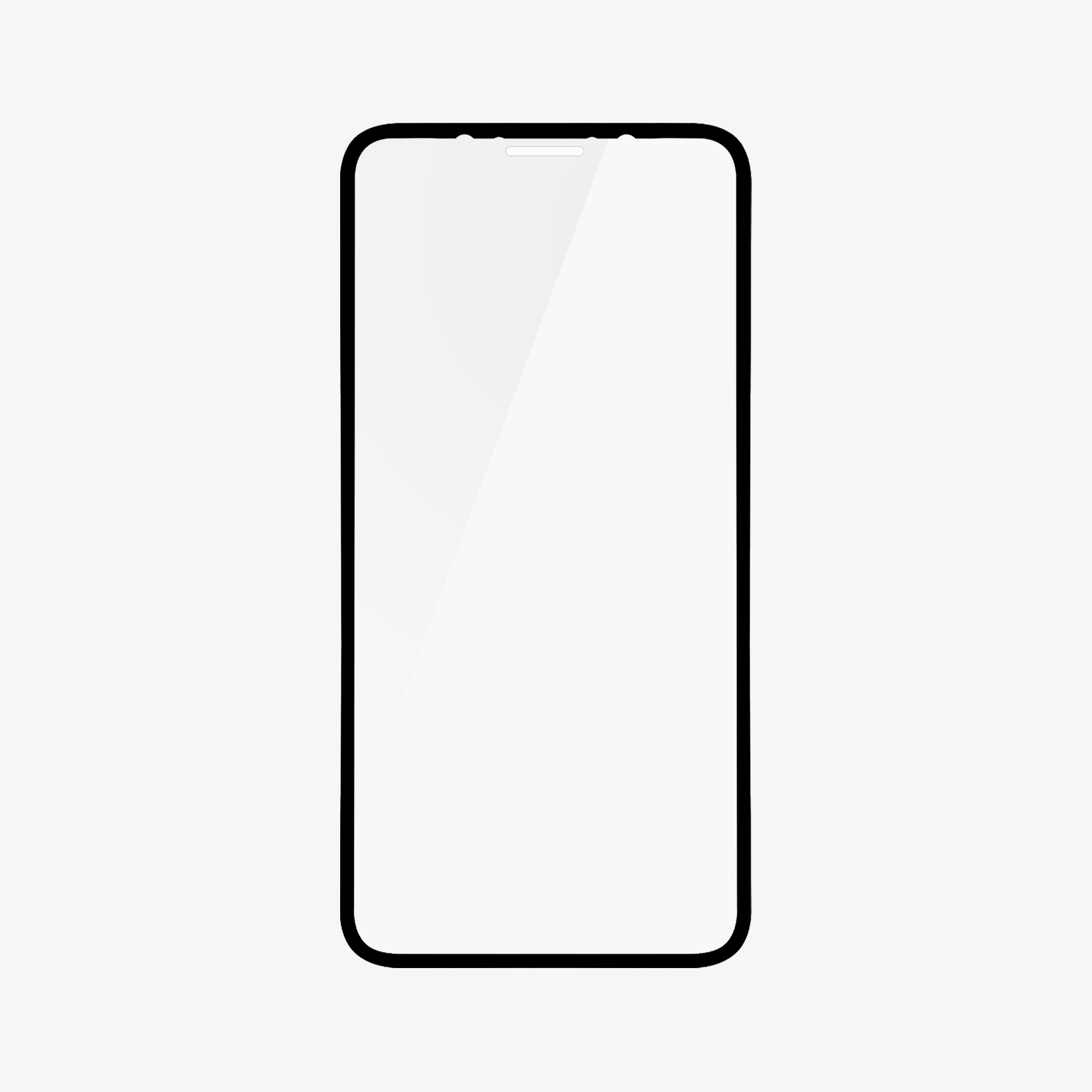 ATN  Full Cover Tempered Glass Proector for iP X