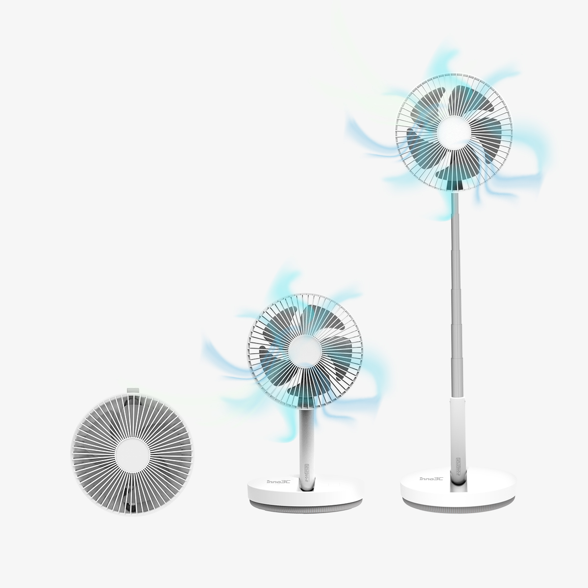 inno3C   i-RF5  Retractable Folding Fan