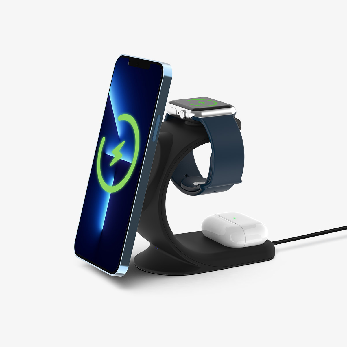 inno3C   3 in 1 MAGDOCK Wireless Charging Stand